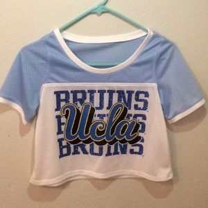 UCLA bruins cropped jersey